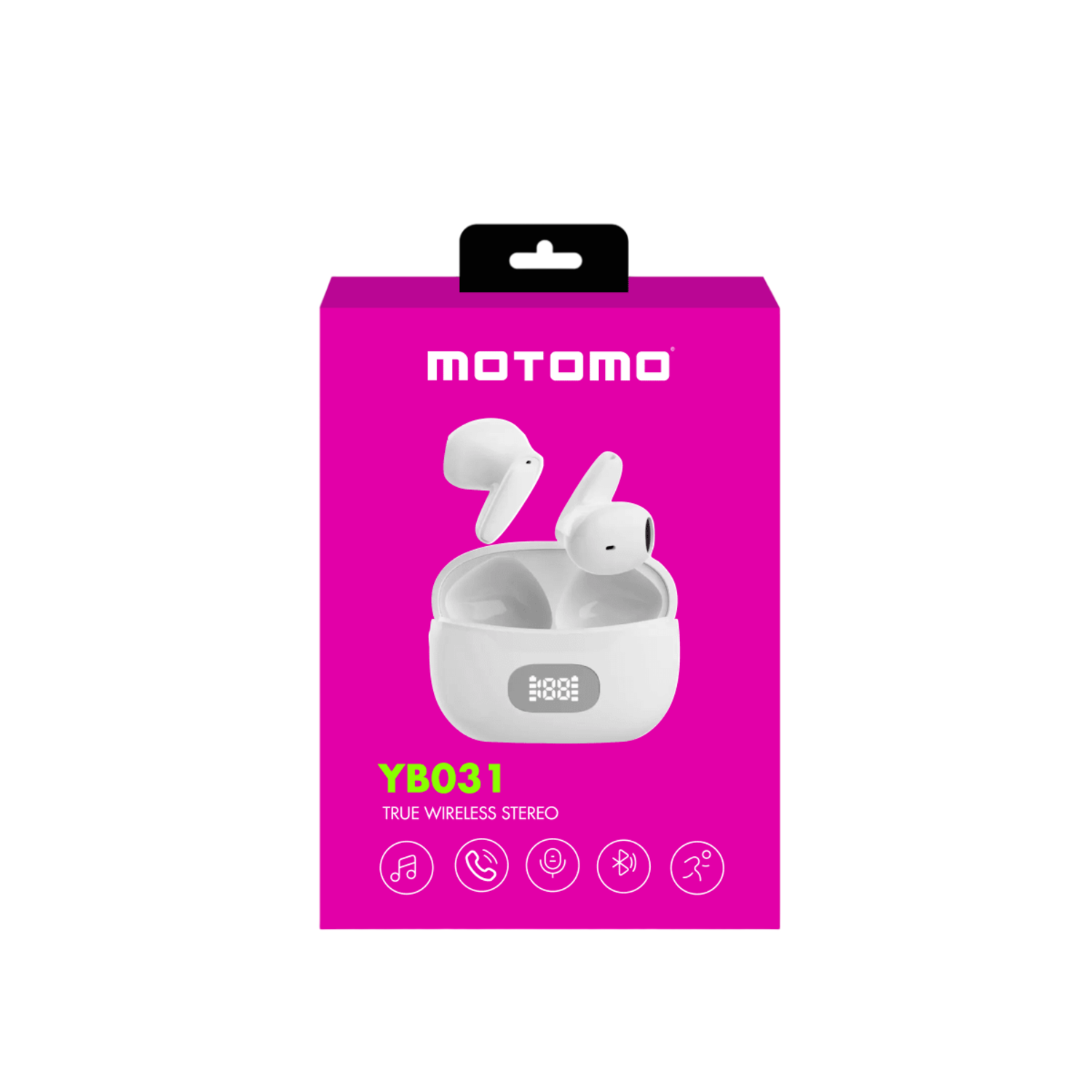 AUDÍFONO IN EAR SPORTS HEADPHONES STEREO MOTOMO AUEARP29
