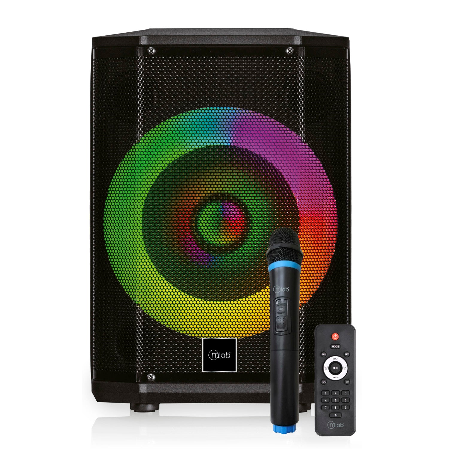 PARLANTE KARAOKE FLAMING CHROMA SOUND 8” BT/40W MLAB 09479