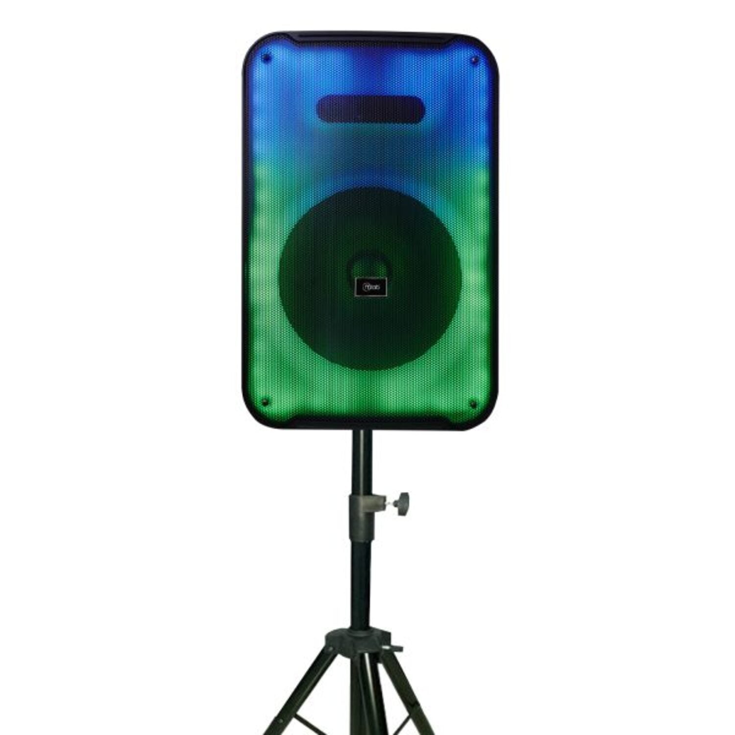 PARLANTE KARAOKE FLAMING AMBIGLOW 12”+TRIPOD BT/30W 09481