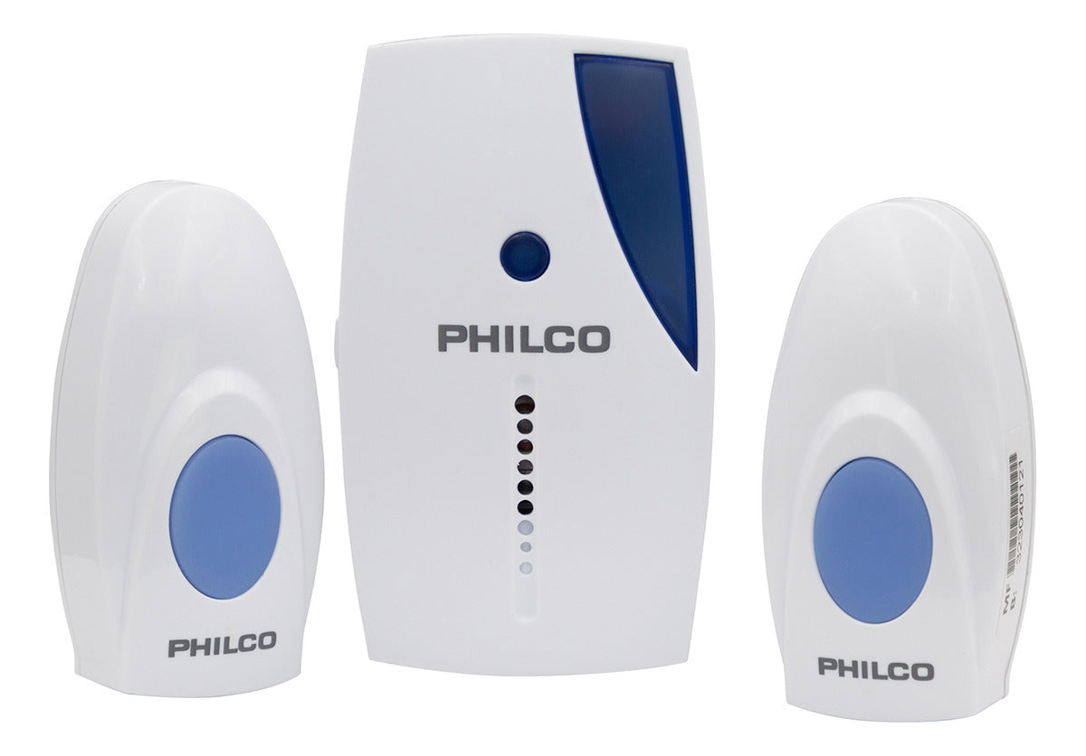 Timbre Inalámbrico Doble 220v Db8 Hasta 80m, Philco