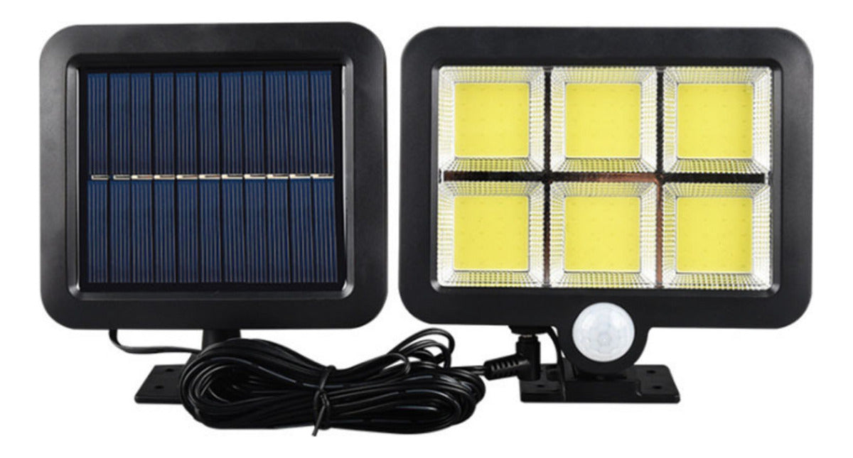 Lámpara Led Solar Sensor De Movimiento Generica 6002113
