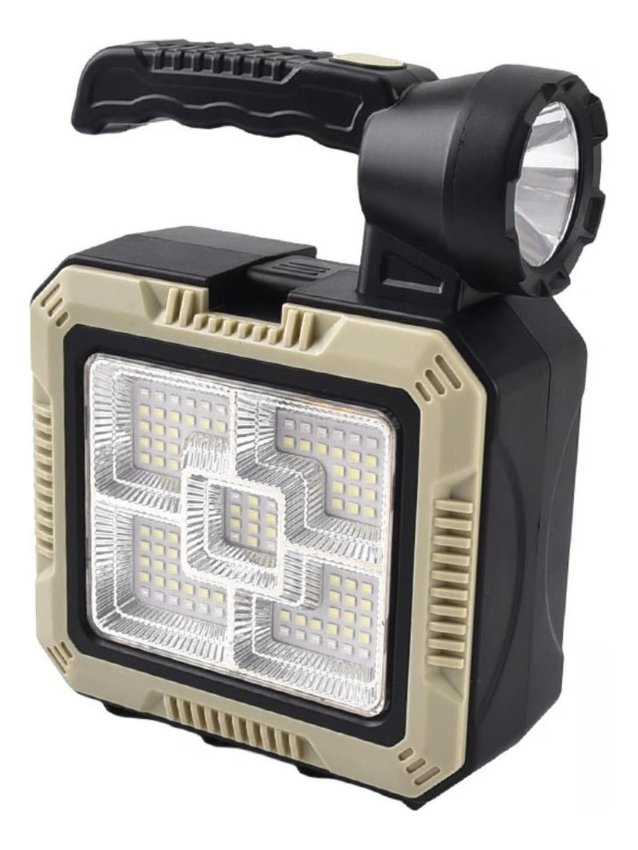 Lampara Solar Portable Multiuso Led 154x202x68 Mm Zlc-14074