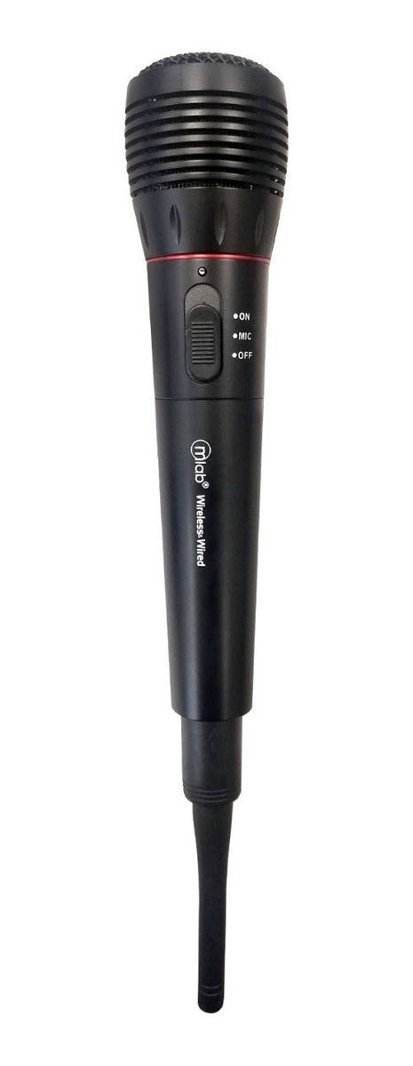 Micrófono Uni Direccion Dual Inalámbrico Alámbrico Sm73 8773