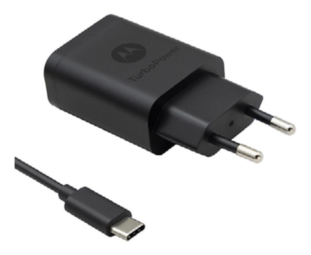 Cargador Motorola Usb-c 18w Carga Rápida Incluye Cable Sc52c