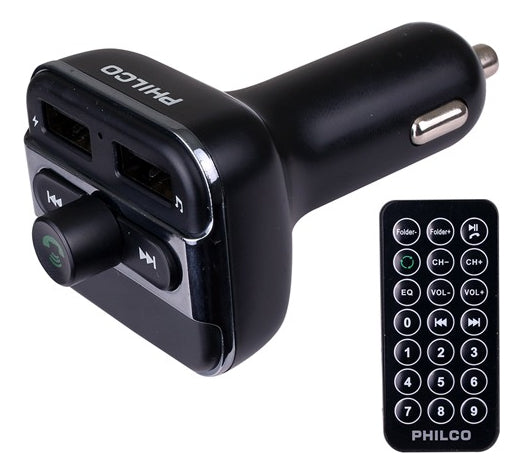 Transmisor Fm Bluetooth Usb 5v 3.4a Philco Bt-400