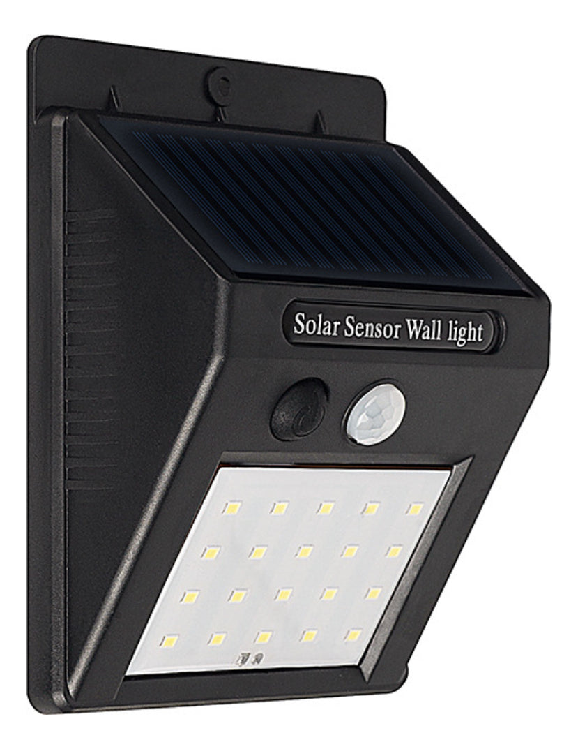 Farol Solar Sensor Movimiento Luz Cálida Generica 6002115