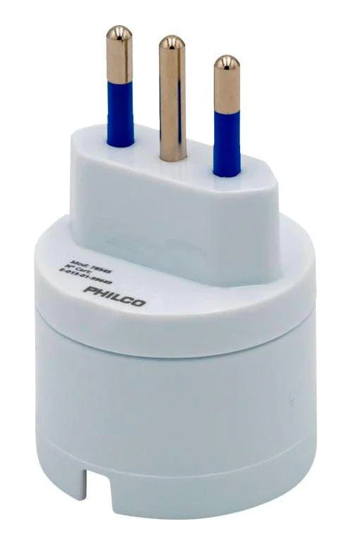 Adaptador Enchufe Schuko Certificado 10a 1500w Philco 78545