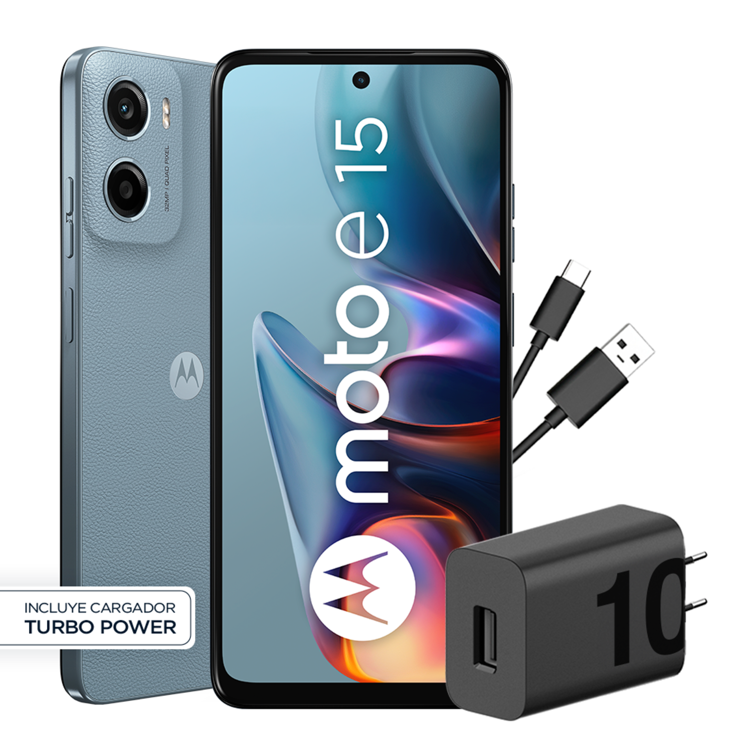 TELEFONO MOTO E15 4G 2RAM/64GB BLUE MOTOROLA XT2523-8